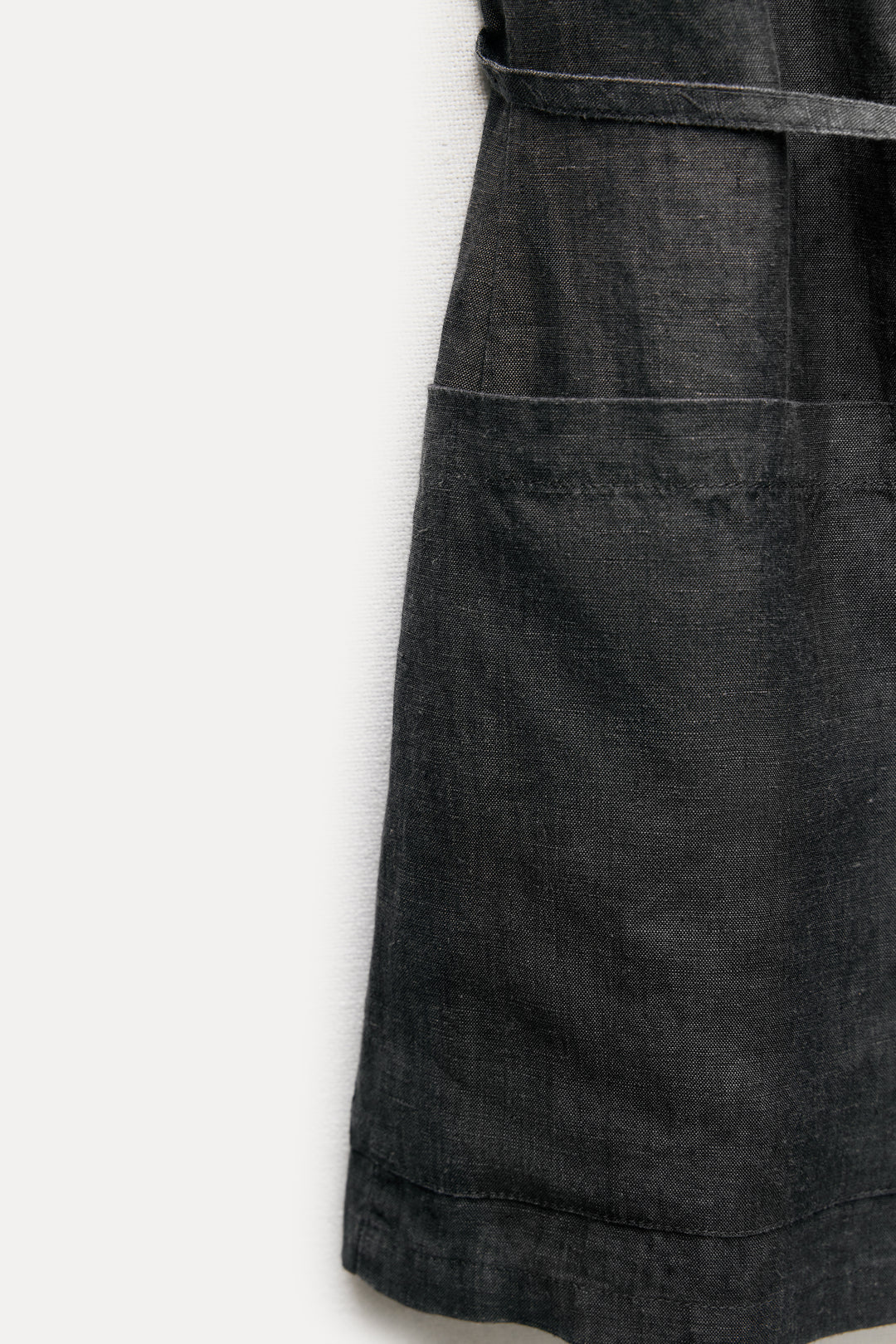 Costume 443 - Gilet en lin lavé