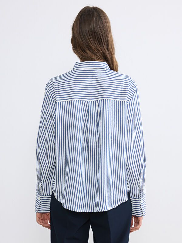 Moudda LC Waikiki - Chemise manches longues en tissu pour Femme - Tunisie 4