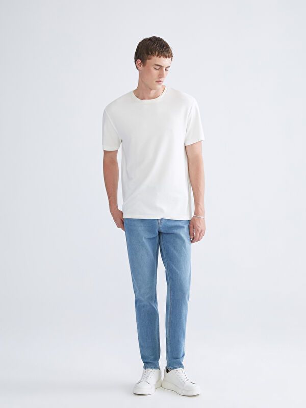 Moudda LC Waikiki - Pantalon jean tissé basique Homme Rodéo mid indigo - Tunisie 1