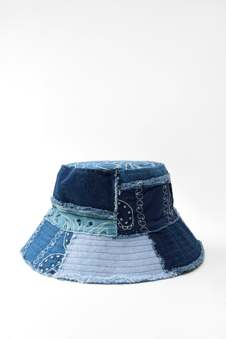 Bob Denim Patchwork
