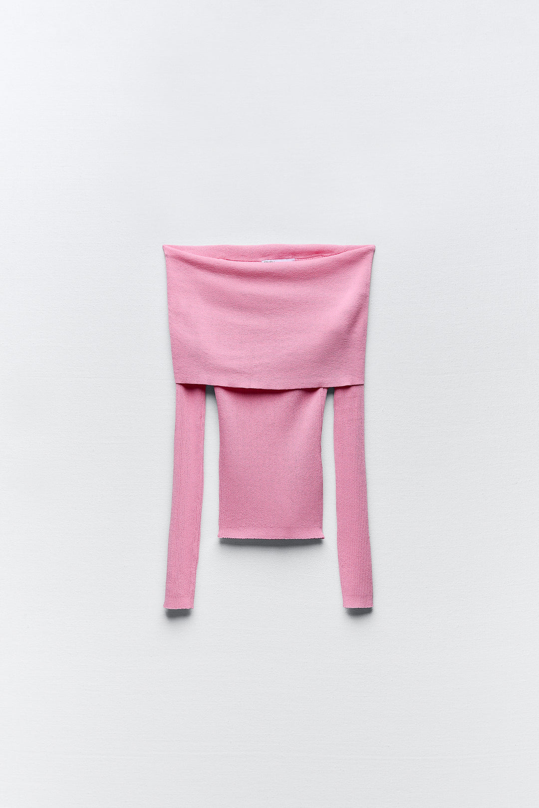 Body côtelé off shoulder**
