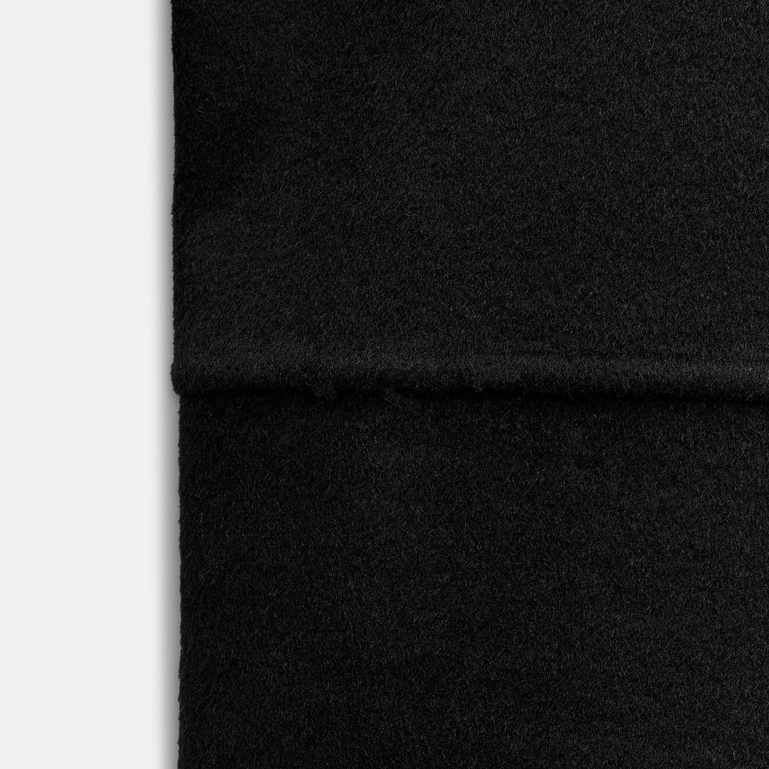 Moudda ZARA - Noir – veste tissu double col cheminée - Tunisie 4