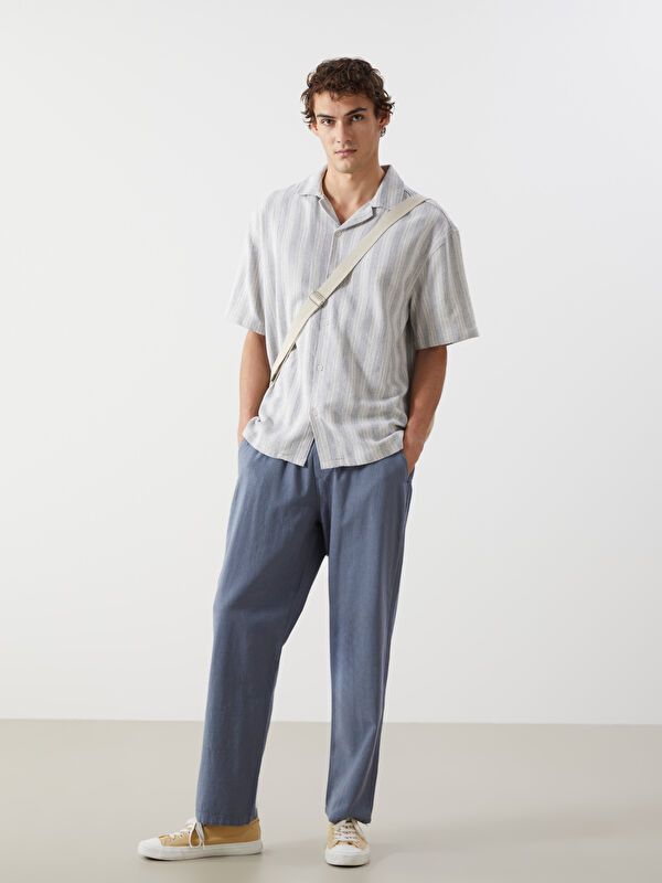 Moudda LC Waikiki - Chemise manches courtes en tissu pour Homme - Tunisie 2