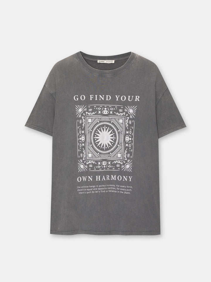 Moudda PULL & BEAR - Body Graphique Bandana Ésotérique - Tunisie 1