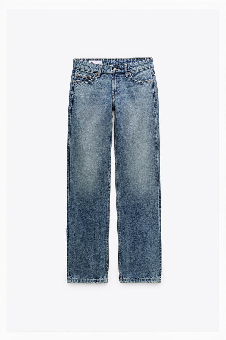 Pantalon droit taille basse