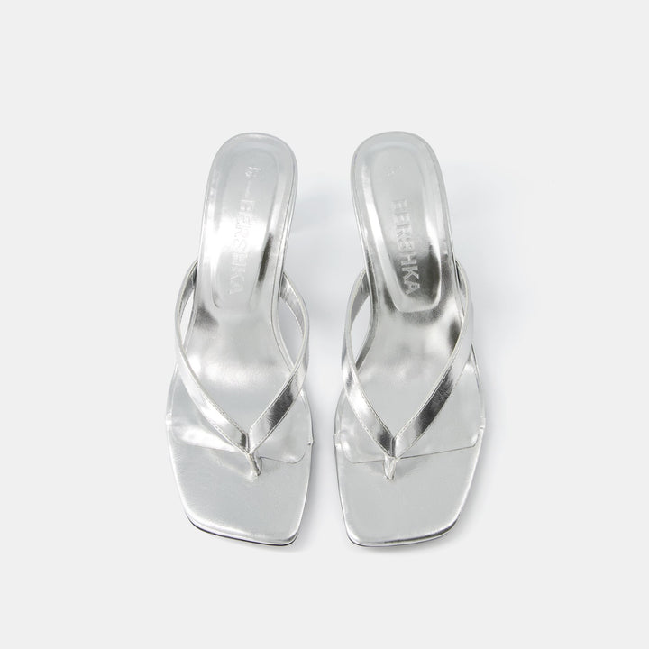 Moudda BERSHKA - Mules thong métallisées - Tunisie 2