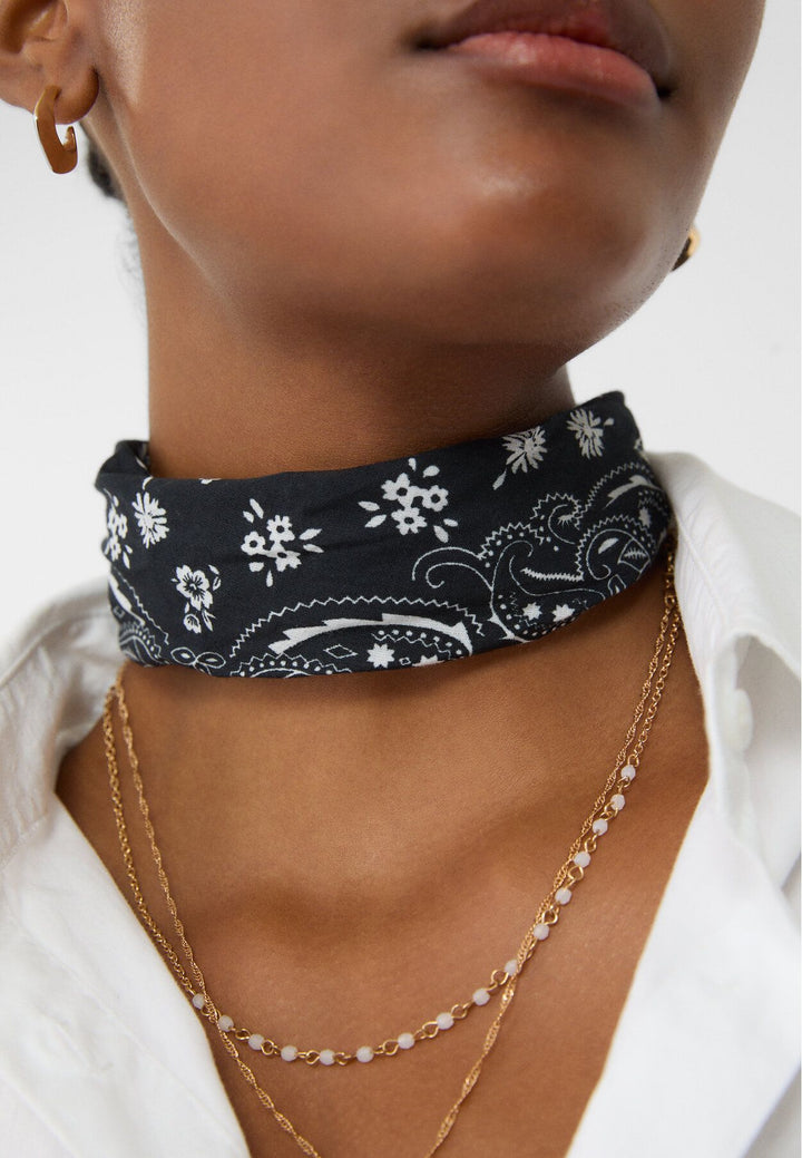 Moudda STRADIVARIUS - Bandana Imprimé - Tunisie 3