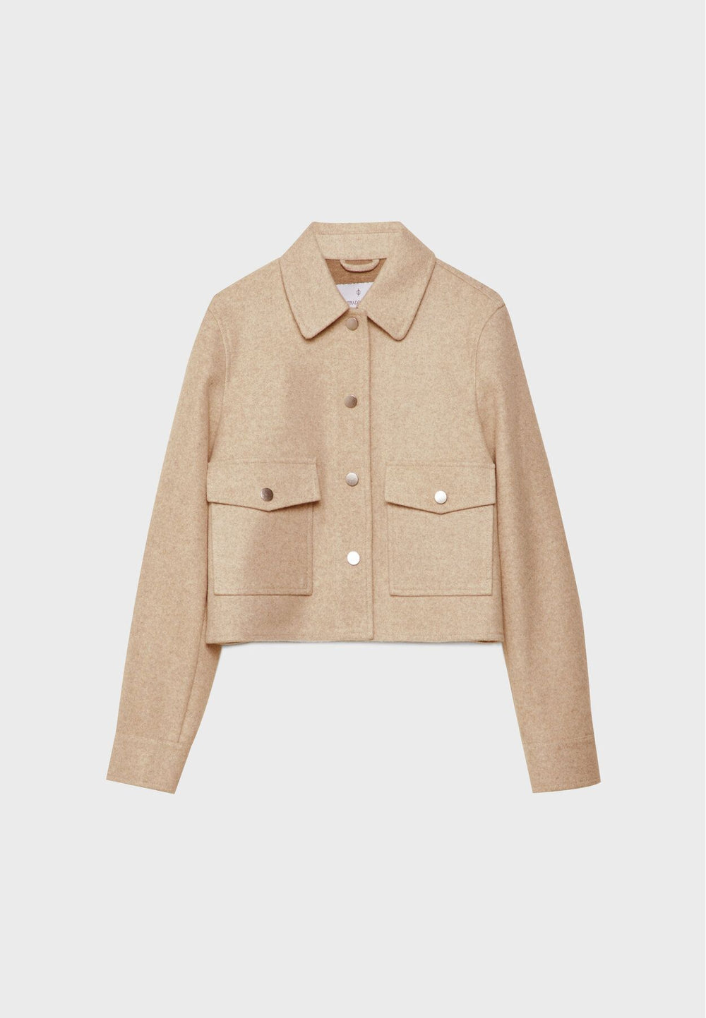 Moudda STRADIVARIUS - Veste Courte avec Snaps Soft - Tunisie 2