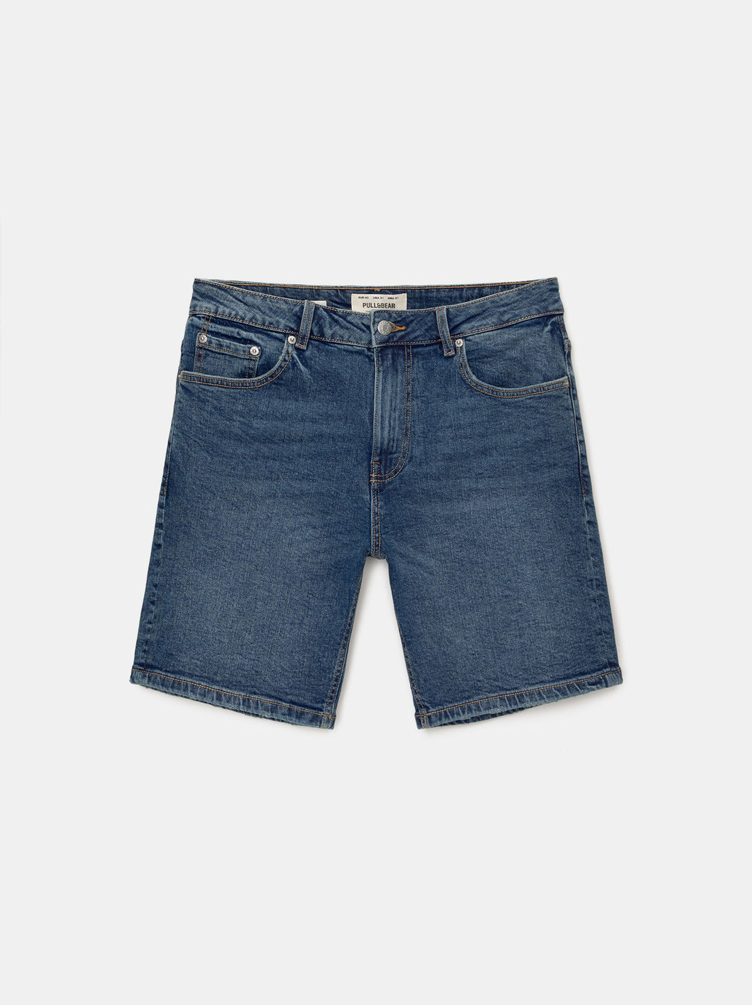 Moudda PULL & BEAR - Bermuda Denim Slim Basique - Tunisie 3