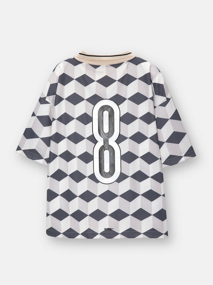 Moudda PULL & BEAR - T-Shirt Football Demi-Manches Géométrique STWD - Tunisie 5