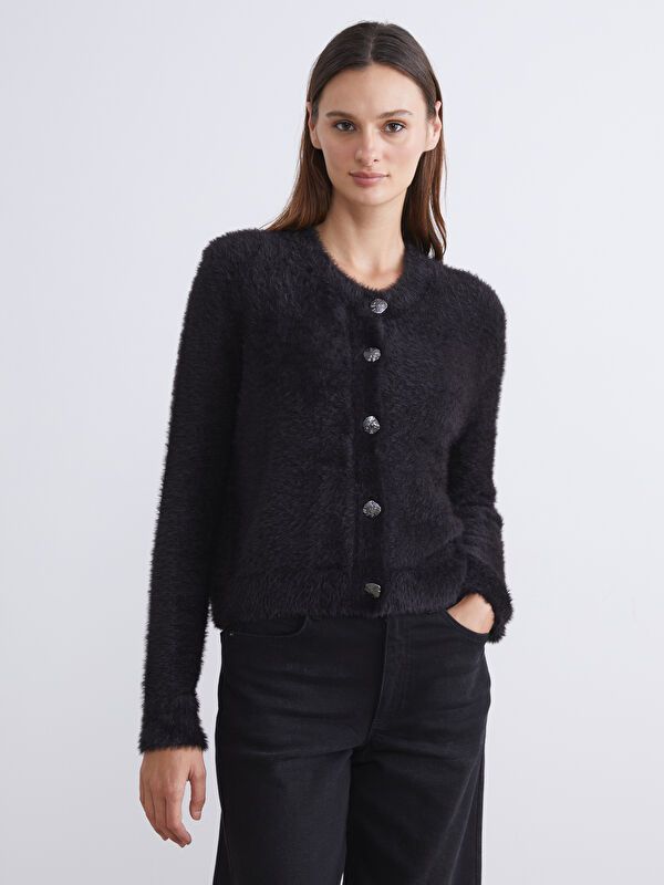 Moudda LC Waikiki - Cardigan tricot cv moyen pour Femmes - Tunisie 1
