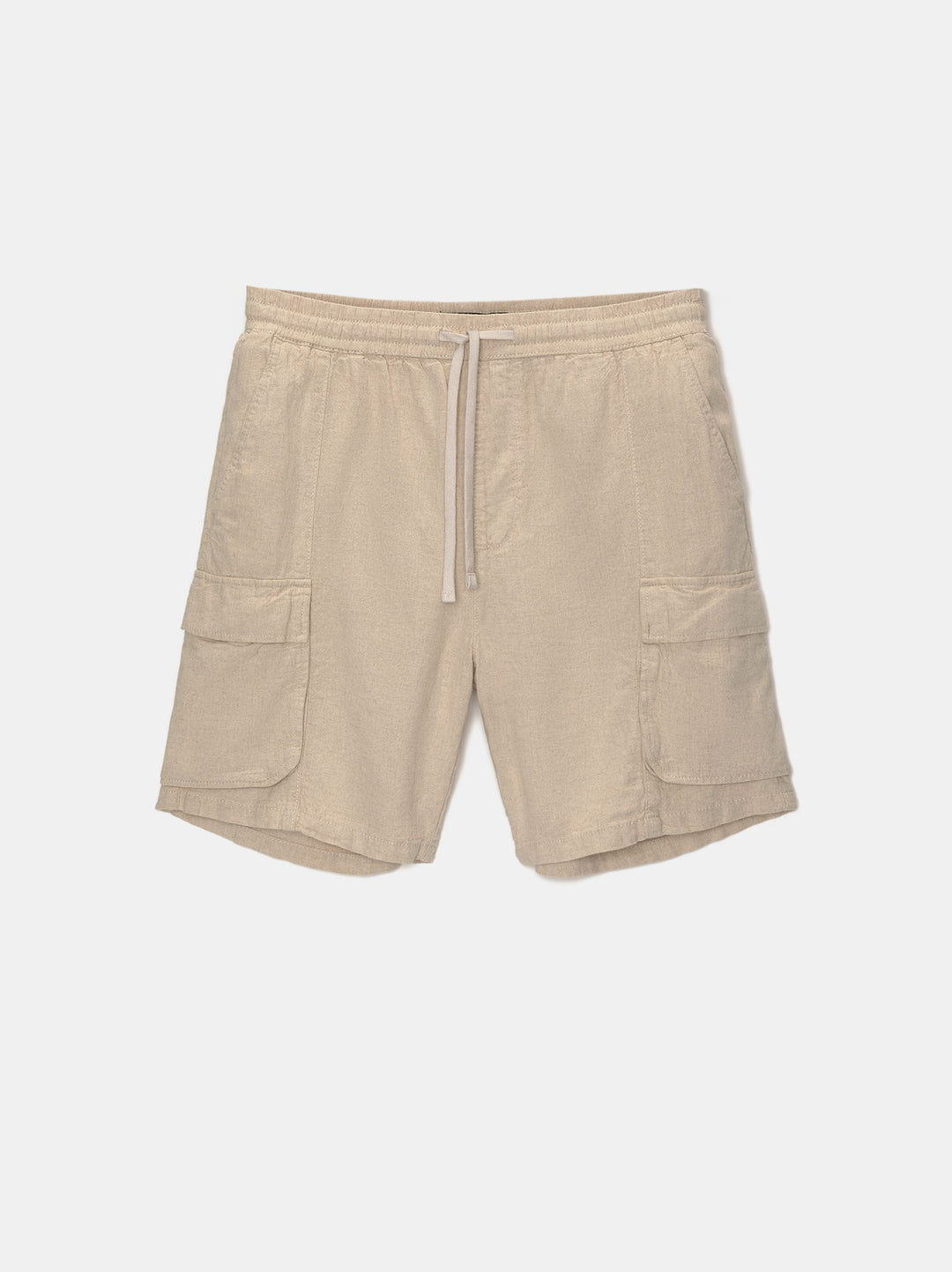 Moudda PULL & BEAR - Bermuda Trunk Cargo Lin Rustique - Tunisie 1