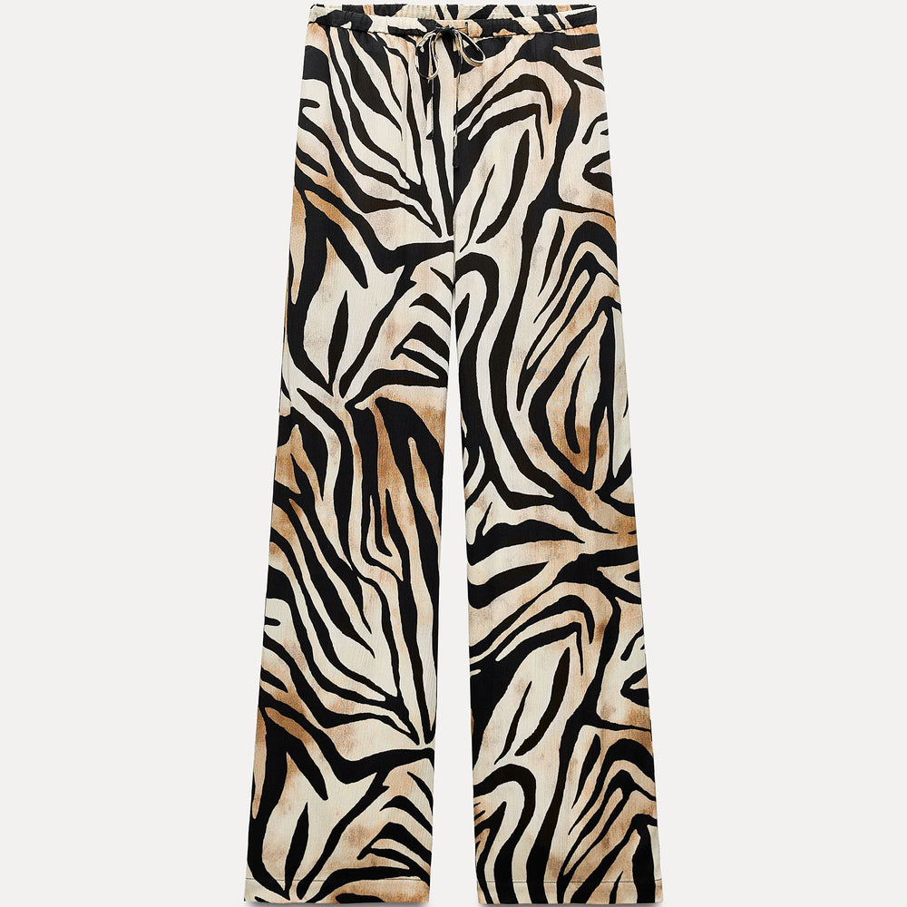Moudda ZARA - Ensemble pantalon large imprimé animal - Tunisie 2