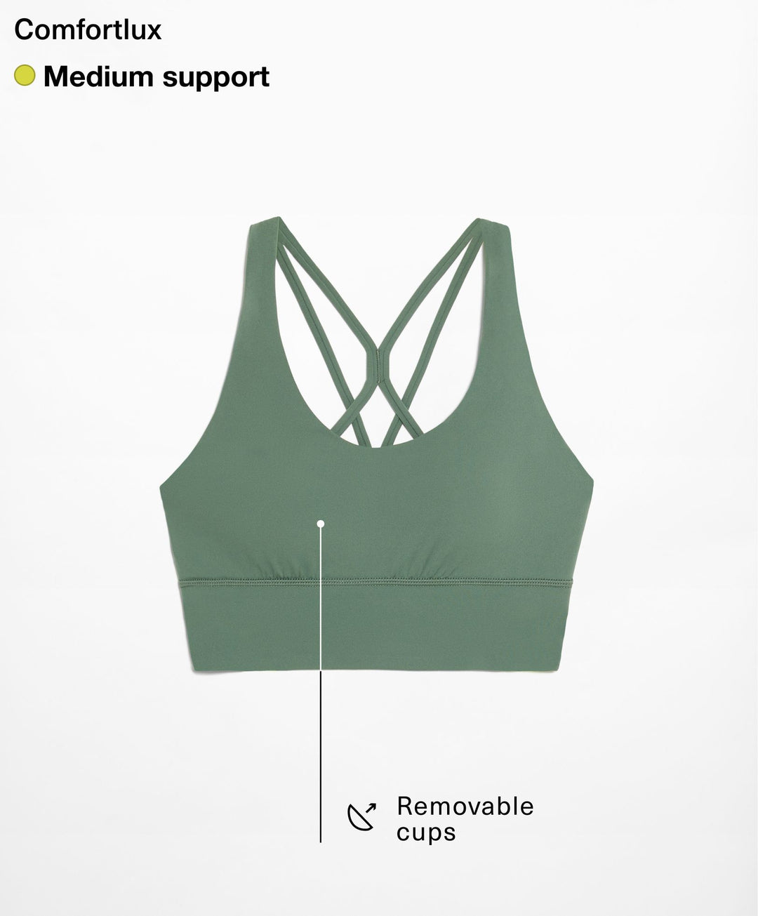 Moudda Oysho - Soutien-Gorge Comfortlux Mousse Extra Bretelles - Tunisie 3