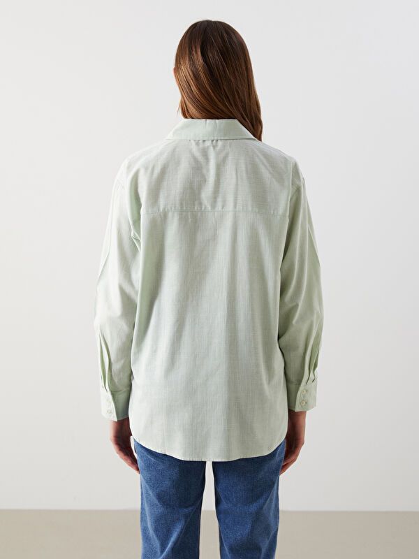 Moudda LC Waikiki - Chemise tissée à manches longues pour Femmes - Tunisie 4