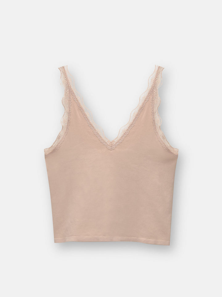 Moudda PULL & BEAR - Body Top Seamless Dentelle - Tunisie 1