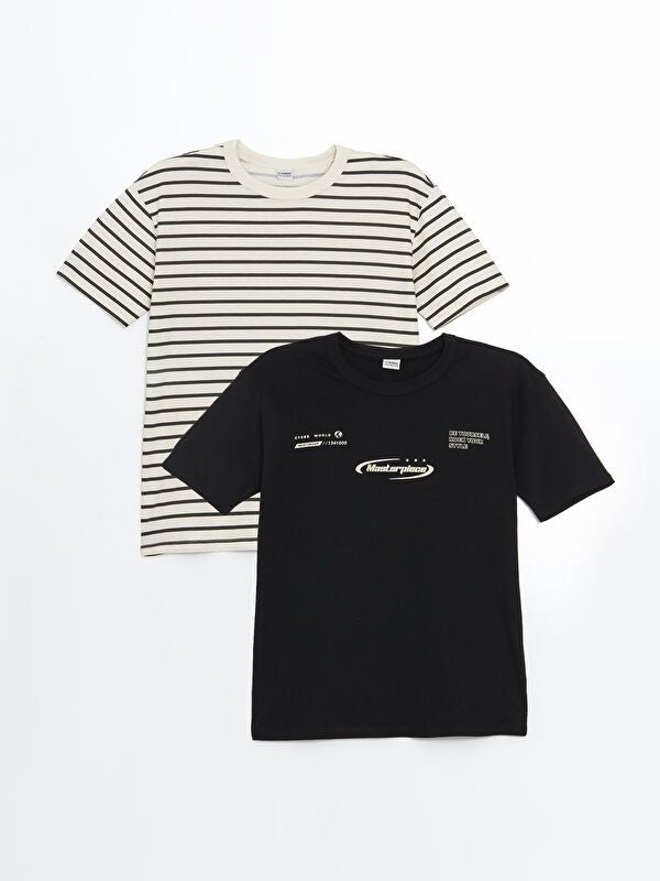 Moudda LC Waikiki - T-shirt manches courtes en jersey pour Garçon - Tunisie 1