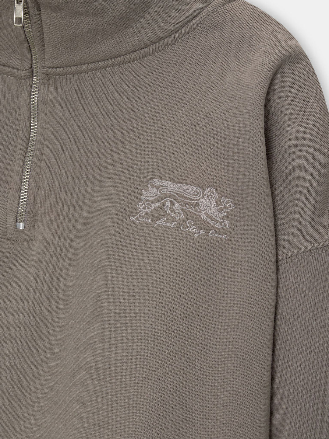 Moudda PULL & BEAR - Sweat Demi-Fermeture Bad Ideas 04 avec Broderie - Tunisie 3
