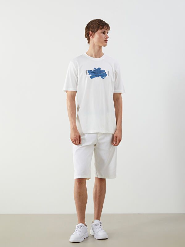 Moudda LC Waikiki - T-shirt imprimé manches courtes en jersey - Tunisie 2