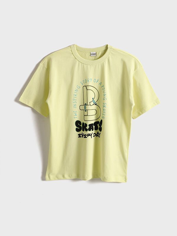 Moudda LC Waikiki - T-shirt manches courtes en jersey pour Garçon - Tunisie 1