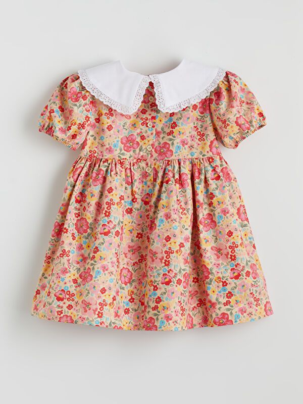 Moudda LC Waikiki - Robe manches courtes en tissu pour Fille - Tunisie 3