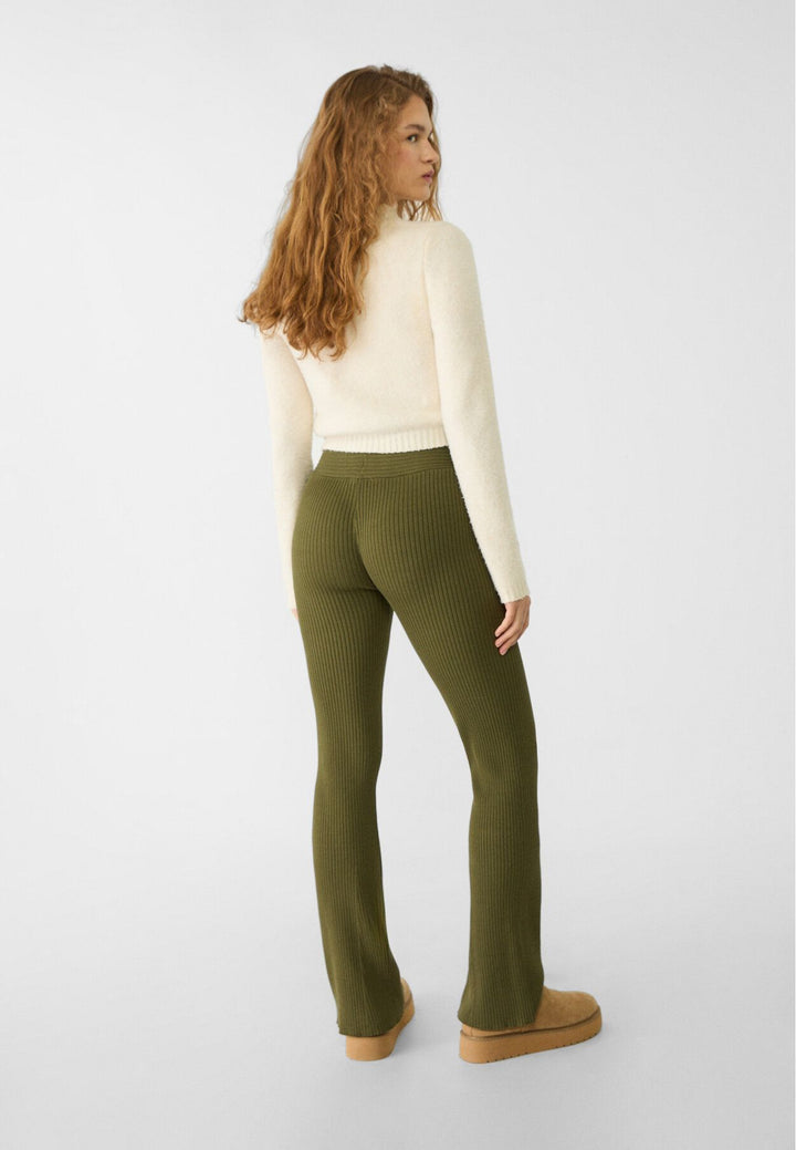 Moudda STRADIVARIUS - Pantalon en Maille Flare - Tunisie 5