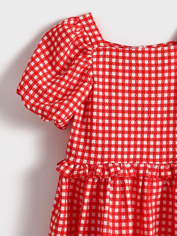 Moudda LC Waikiki - Robe manches courtes en tissu pour Fille - Tunisie 4