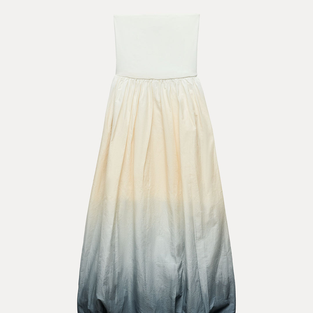 Moudda ZARA - Robe combinée imprimée tie & dye dégradé - Tunisie 1