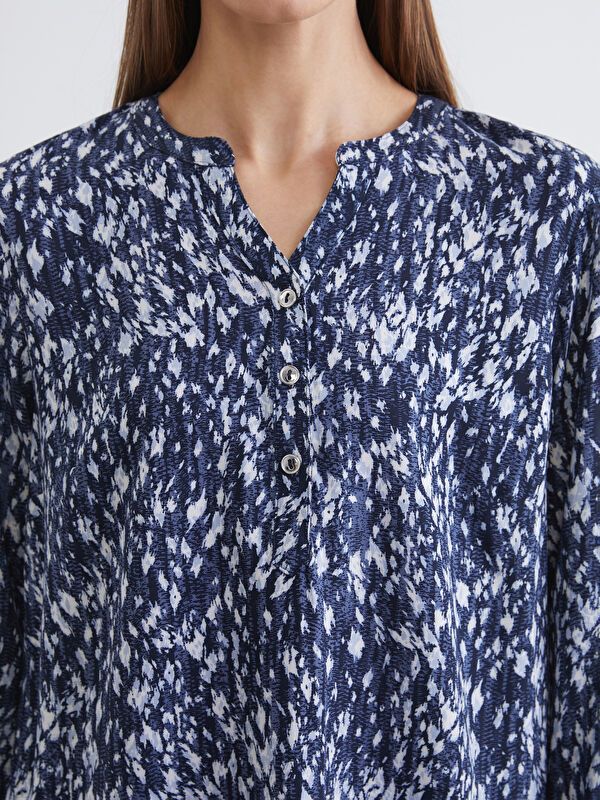 Moudda LC Waikiki - Chemisier (blouse) imprimé manches longues en tissu pour Femme - Tunisie 3
