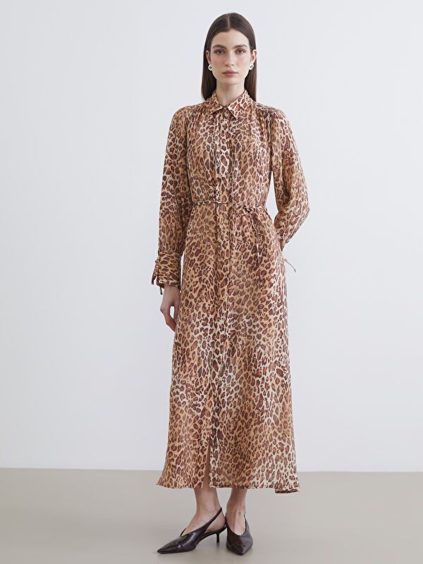Moudda LC Waikiki - Robe manches longues en tissu pour Femme - Tunisie 2