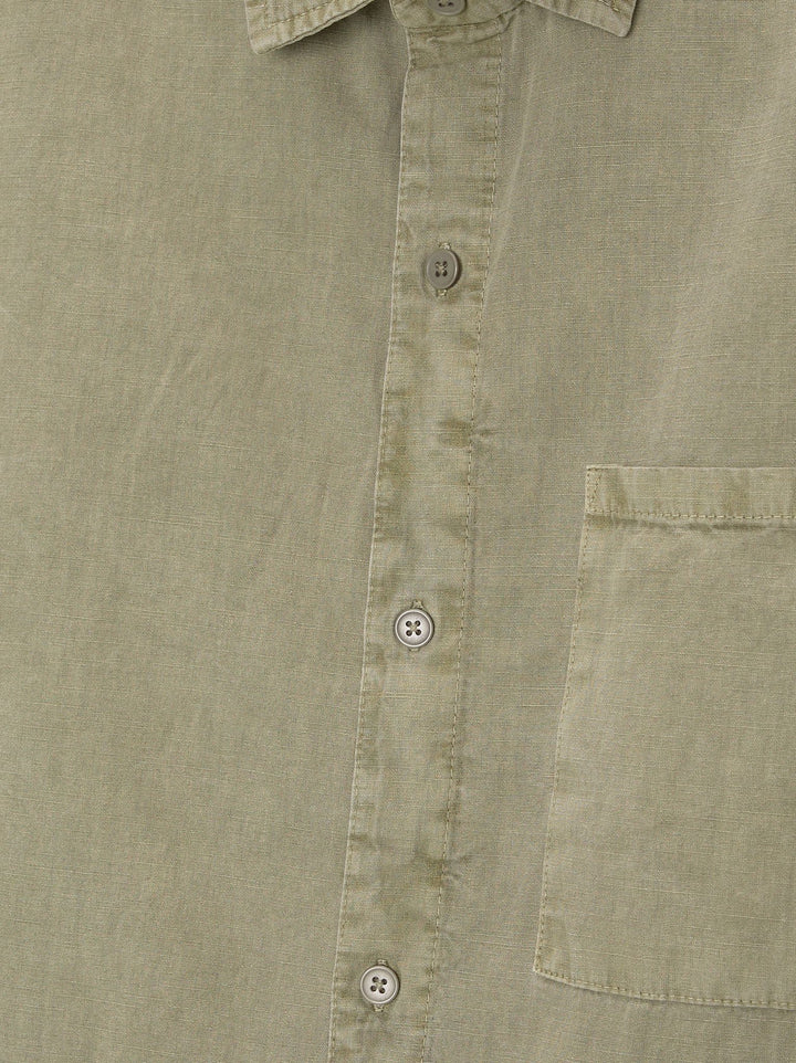 Moudda PULL & BEAR - Chemise Manches Longues Structure Lavée Basique - Tunisie 3