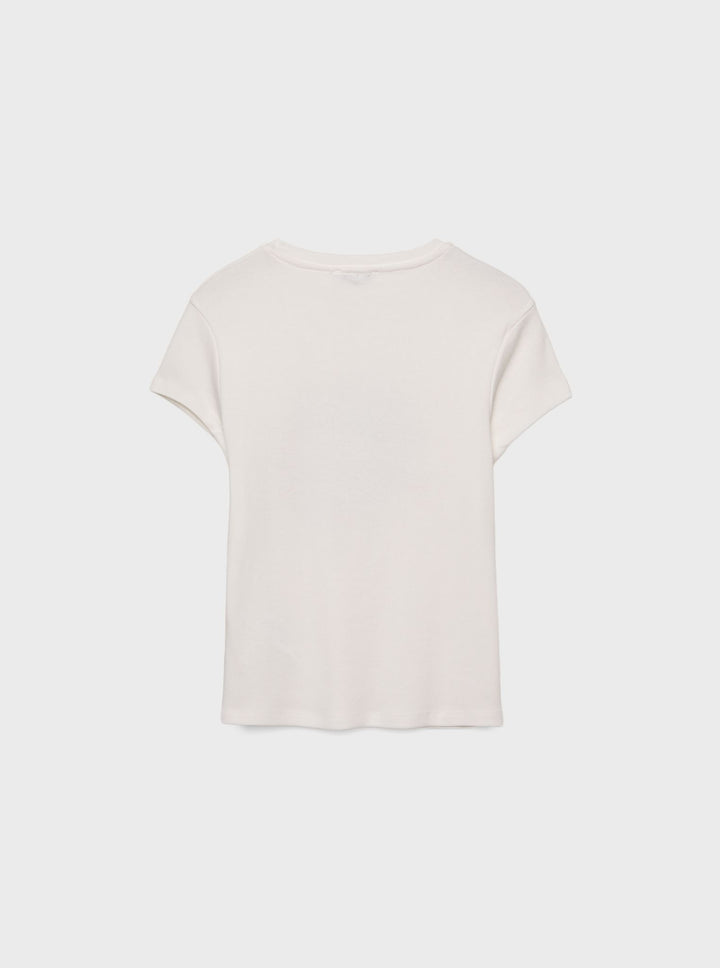 Moudda STRADIVARIUS - T-Shirt Manches courtes Imprimé Rose - Tunisie 1