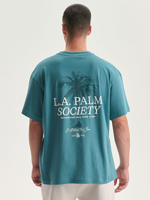 Moudda LC Waikiki - T-shirt imprimé manches courtes en jersey pour Homme - Tunisie 4