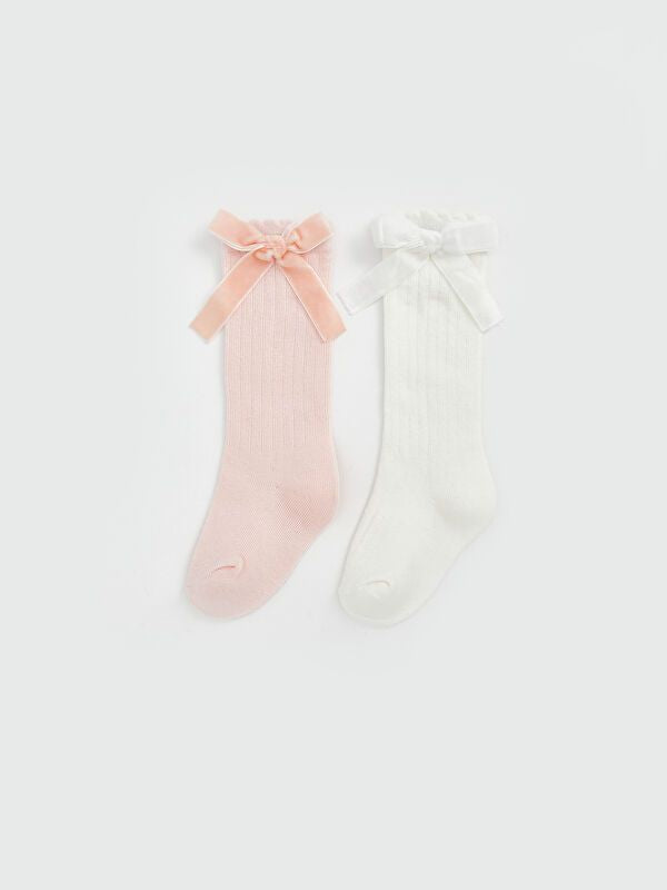 Moudda LC Waikiki - Chaussettes courtes Fille Ecru - Tunisie 1