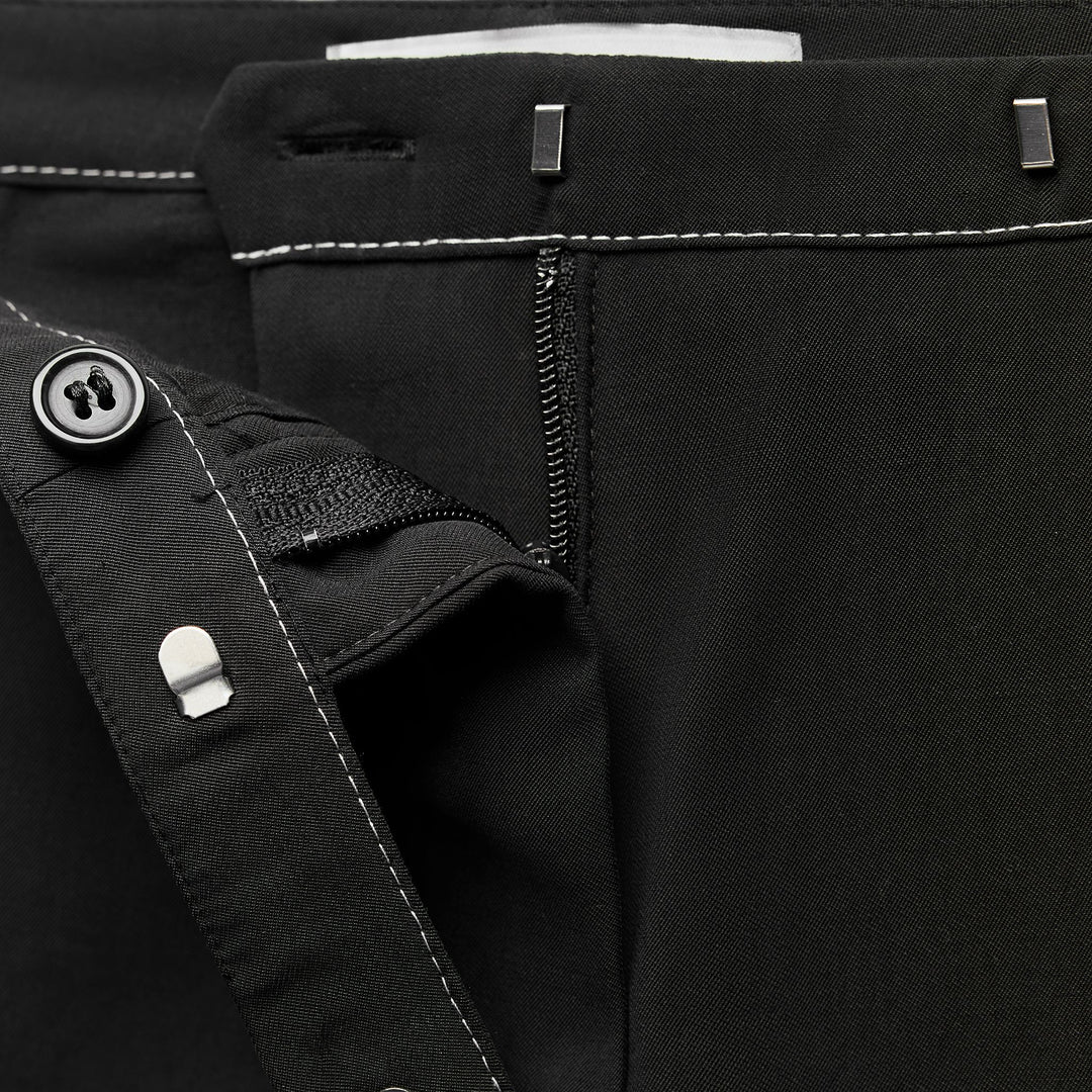 Moudda ZARA - Set pantalon droit avec surpiqûres contraste - Tunisie 5