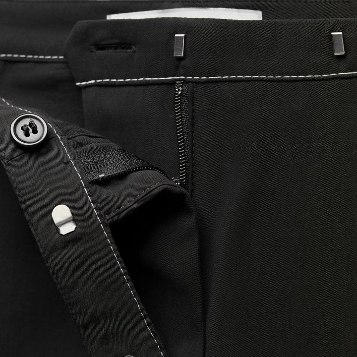 Moudda ZARA - Set pantalon droit avec surpiqûres contraste - Tunisie 5