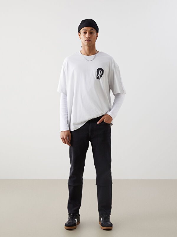 Moudda LC Waikiki - T-shirt imprimé manches courtes en jersey - Tunisie 2