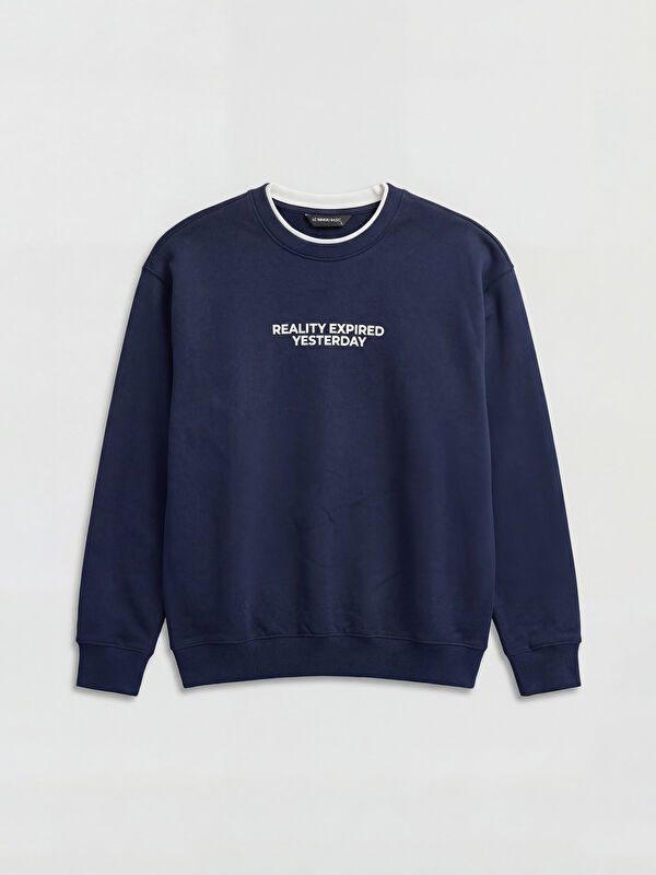 Moudda LC Waikiki - Sweatshirt imprimé basique - Tunisie 7