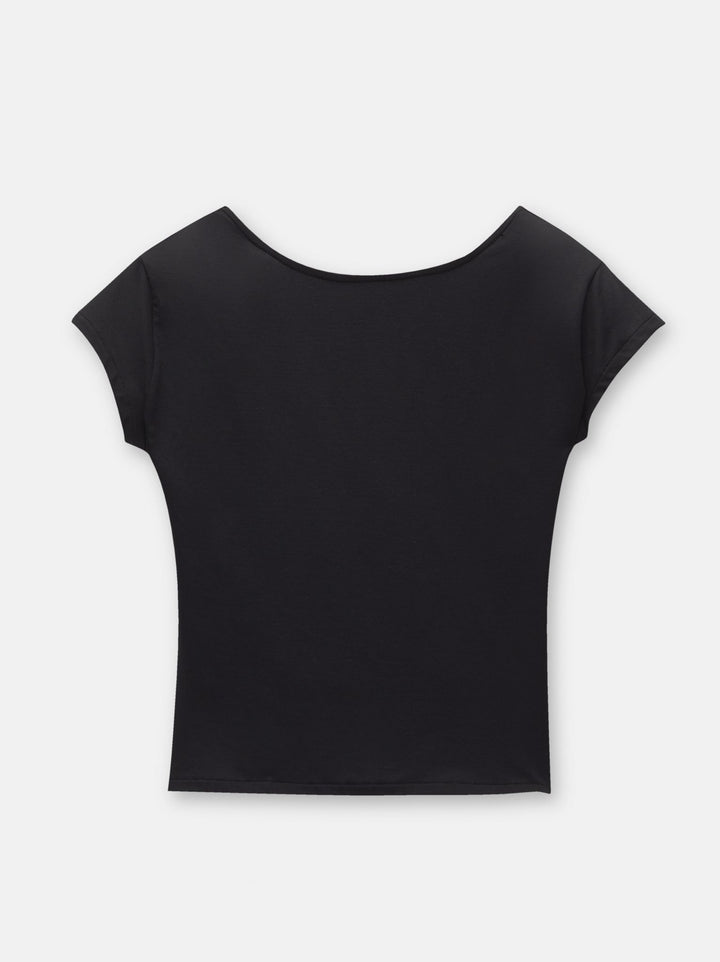 Moudda PULL & BEAR - Body Polyamide Bretelles Dos Manches Courtes - Tunisie 2