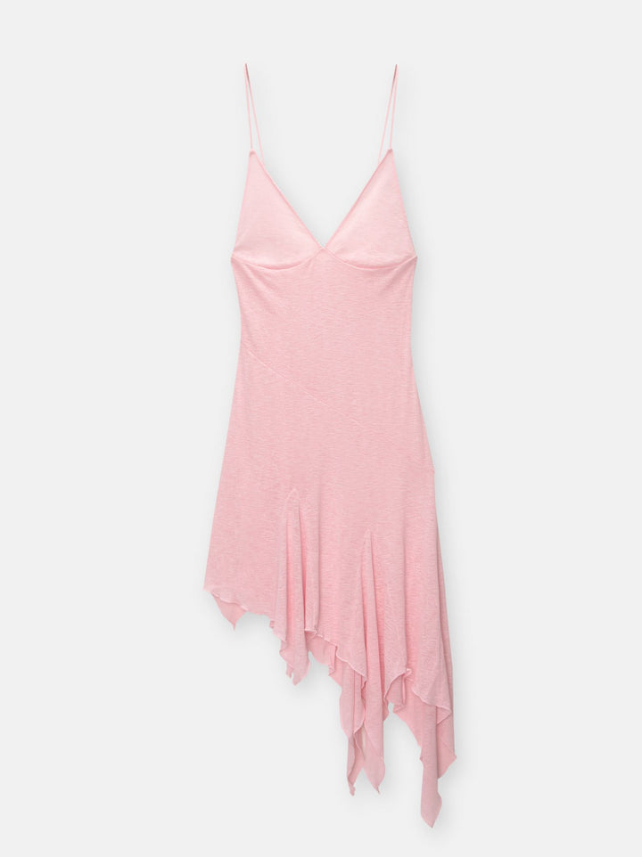 Moudda PULL & BEAR - Robe Asymétrique Bretelle Bas Irrégulier En Ligne - Tunisie 1