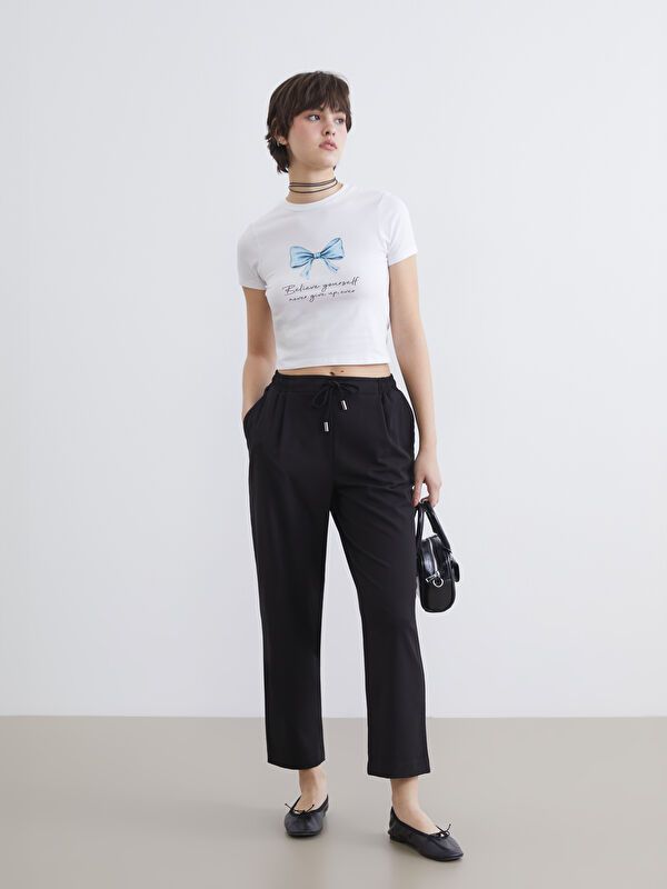Moudda LC Waikiki - Pantalon fin en tissu pour Femme - Tunisie 1