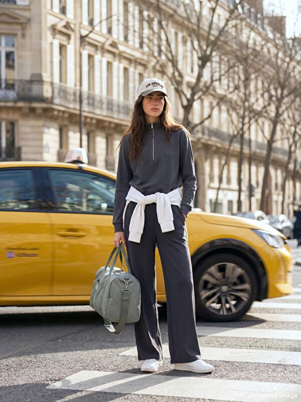 Moudda LC Waikiki - Pantalon en jersey pour Femme - Tunisie 1