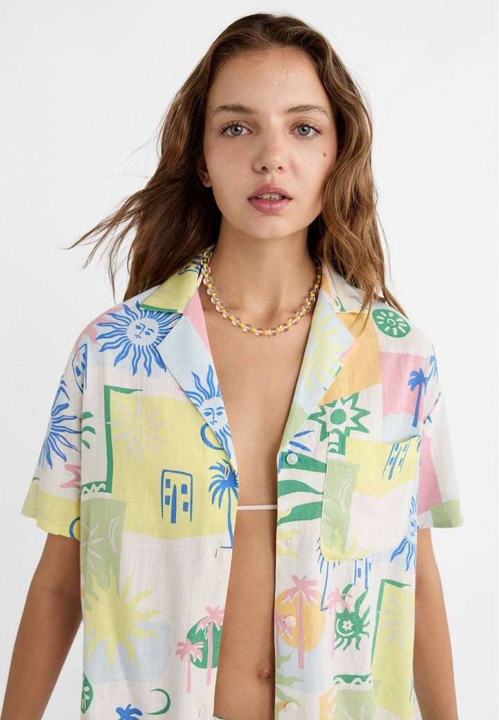 Moudda STRADIVARIUS - Chemise Rustique Manche Courte - Tunisie 4