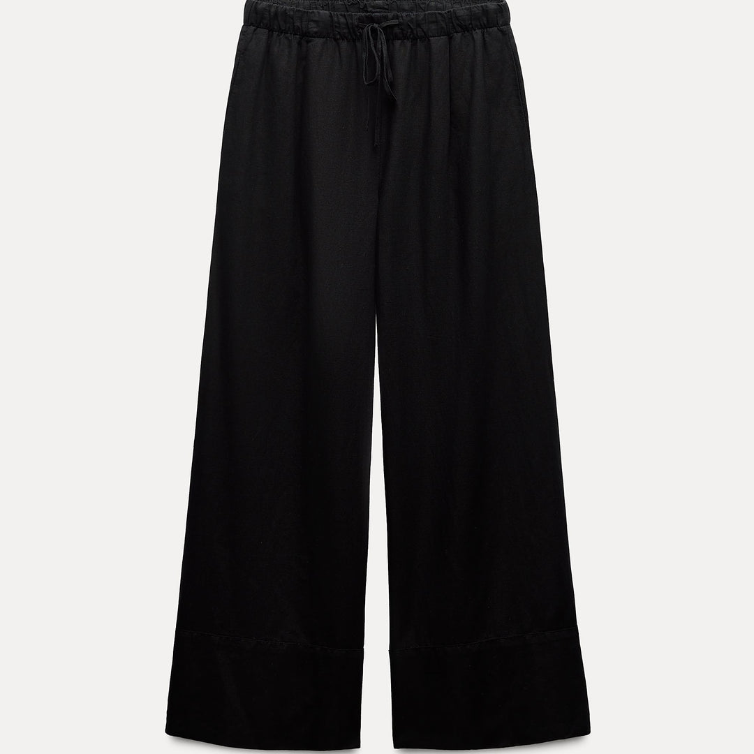 Moudda ZARA - Set pantalon palazzo lin/coton - Tunisie 2