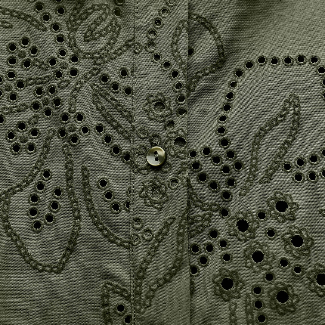 Moudda ZARA - Chemise en popeline, broderie thermocollante - Tunisie 3