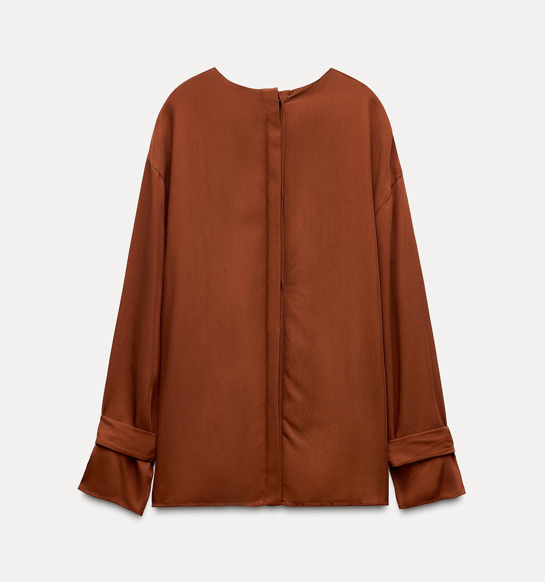 Moudda ZARA - Chemise tencel détail passant poignet et boutons dos - Tunisie 5