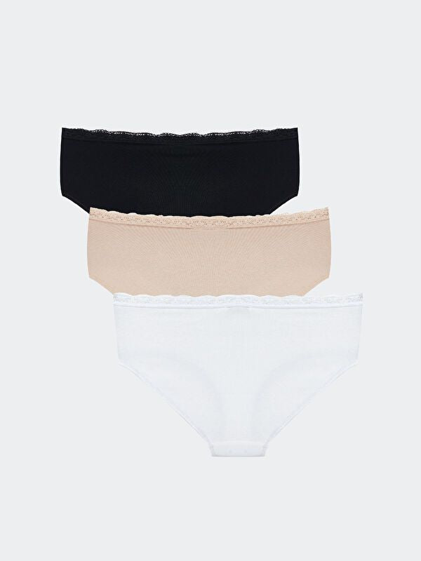 Moudda LC Waikiki - Slip basique Femme Rose nude - Tunisie 2