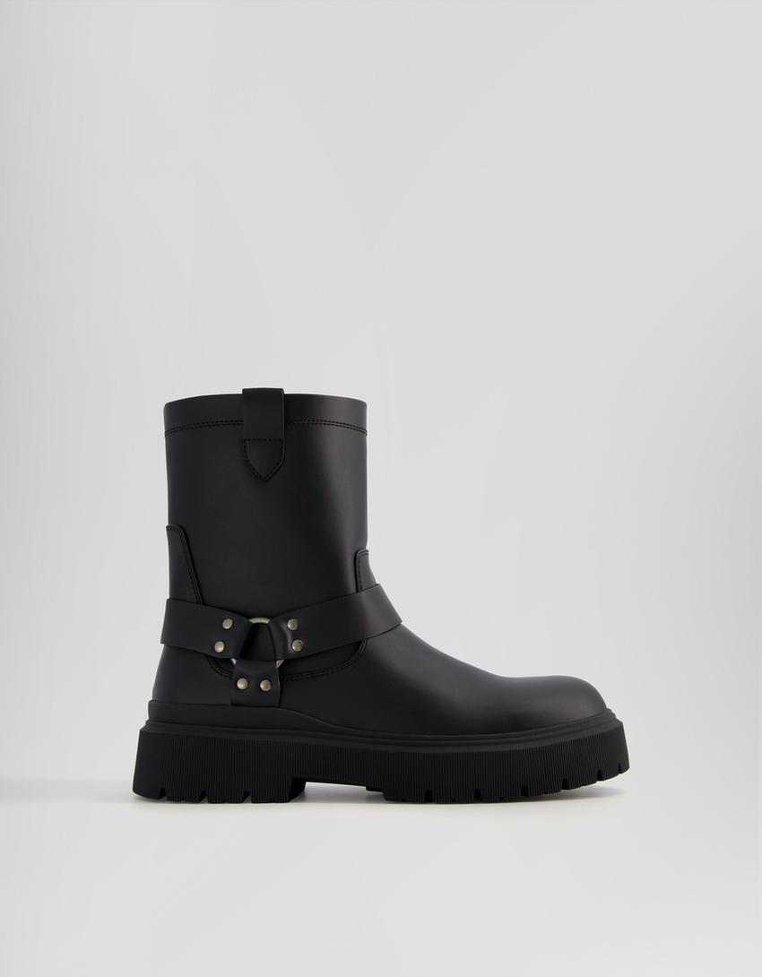 Bottines motardes basiques