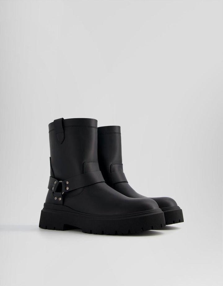 Bottines motardes basiques