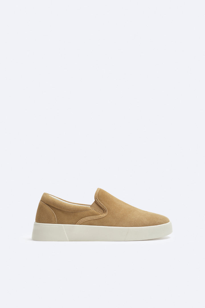 Slip-on en daim